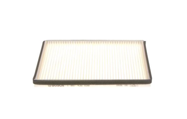 BOSCH 1987432058 Cabin Air Filter 250mm Length Particulate Fits Ford Nissan