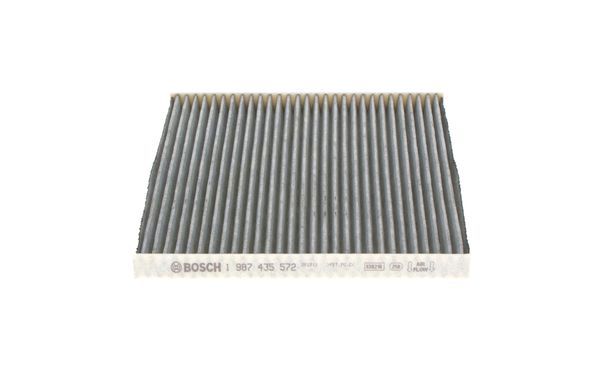 BOSCH 1987435572 Cabin Air Filter 225mm Length Activated Carbon Fits Hyundai Kia