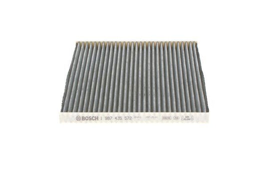 BOSCH 1987435572 Cabin Air Filter 225mm Length Activated Carbon Fits Hyundai Kia