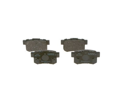 BOSCH 0986494358 Brake Pad Set For Disc Rear 15.5mm Thickness Fits Fiat Honda