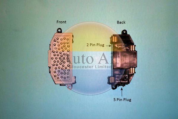 AUTO AIR 20-0163 Blower Series Motor Resistor Fits Audi A4 A4 Allroad A5 Q5