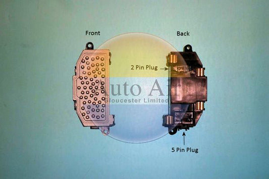 AUTO AIR 20-0163 Blower Series Motor Resistor Fits Audi A4 A4 Allroad A5 Q5