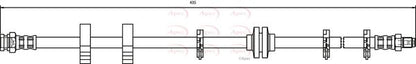 APEC HOS3226 Brake Hose Front Left N/S Passenger Side Fits Fiat Barchetta Punto