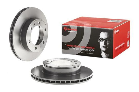 2x BREMBO 09.A634.11 Brake Disc Front Vented For Toyota Hilux Vigo Hilux