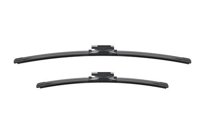 2 x BOSCH AEROTWIN A182S Flat Wiper Blades (Pair) 600/450mm Fits Renault