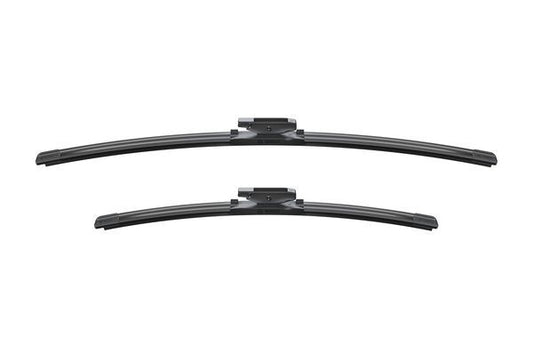 2 x BOSCH AEROTWIN A182S Flat Wiper Blades (Pair) 600/450mm Fits Renault