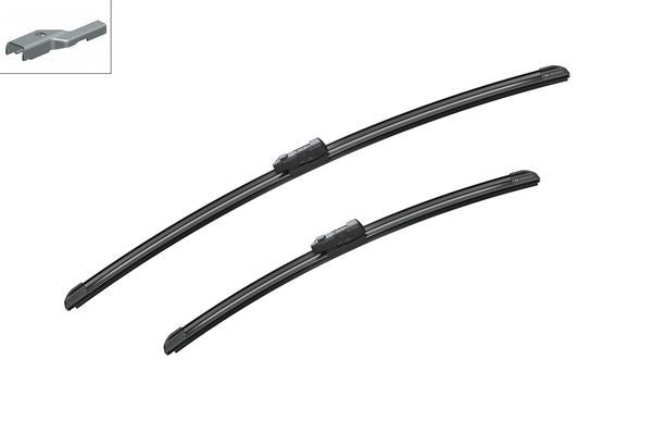 2 x BOSCH A188S Wiper Blades (Pair) Fits Alfa Chrysler Fiat Hyundai Kia Lancia