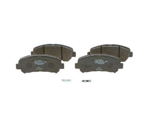 BOSCH 0986494501 Brake Pad Set For Disc Brake Front 17mm Thickness Fits Nissan