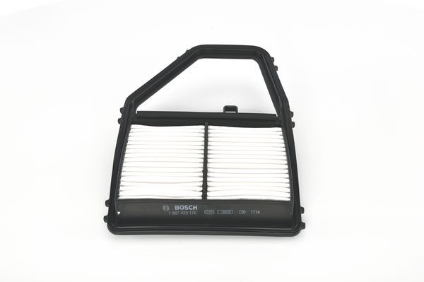 BOSCH 1987429176 Air Filter 312mm Length Insert 43.5mm Height Fits Honda Civic