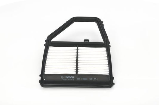 BOSCH 1987429176 Air Filter 312mm Length Insert 43.5mm Height Fits Honda Civic