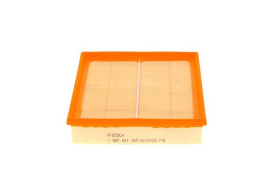 BOSCH 1987431167 Cabin Filter 210mm Length Particulate 46.5mm Height Fits VOLVO