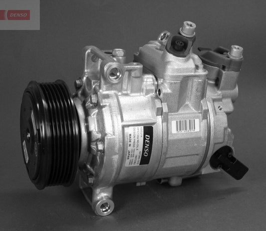 Air Conditioning Compressor A/C Air Con 222mm Length Fits Audi A6 DENSO DCP02040