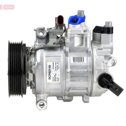 Air Conditioning Compressor A/C Air Con 12V Voltage Fits Audi A6 DENSO DCP02110