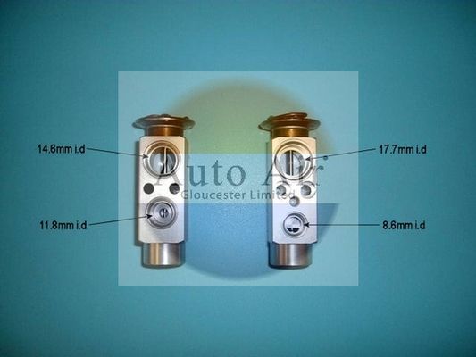 AUTO AIR 22-8684 Air Conditioning Expansion Valve Fits BMW 5 Series 6 Series