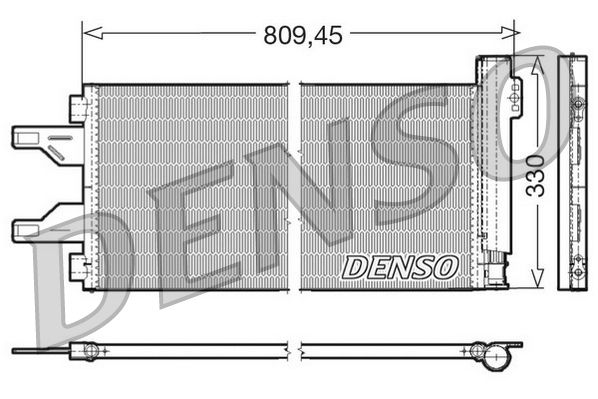 Air Conditioning Condenser Fits Citroën Relay Fiat Ducato Peugeot DENSO DCN07050