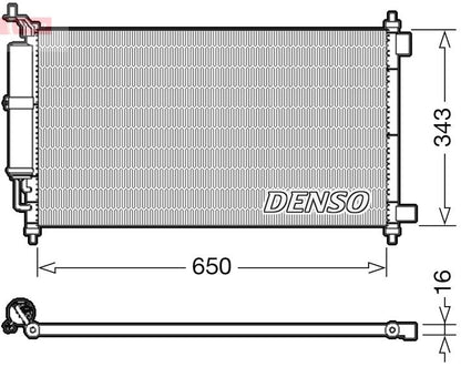 Air Conditioning Condenser Fits Nissan Juke Micra Micra C+C Note DENSO DCN46020