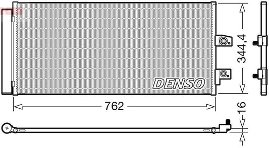 Air Conditioning Condenser A/C Air Con With Dryer Fits Volvo XC40 DENSO DCN33016