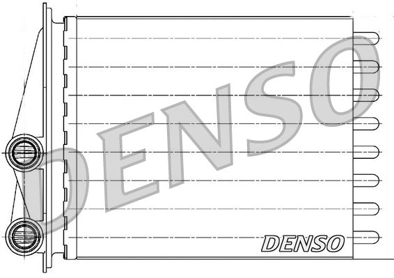 Interior Heating Heat Exchanger Fits Opel Movano Renault Vauxhall DENSO DRR23020