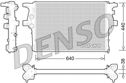 Engine Cooling Radiator Aluminium&Plastic Fits Iveco Daily DENSO DRM12008
