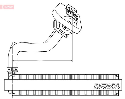 Air Conditioning Evaporator Fits Alfa Romeo MiTo Fiat Punto Opel DENSO DEV09020