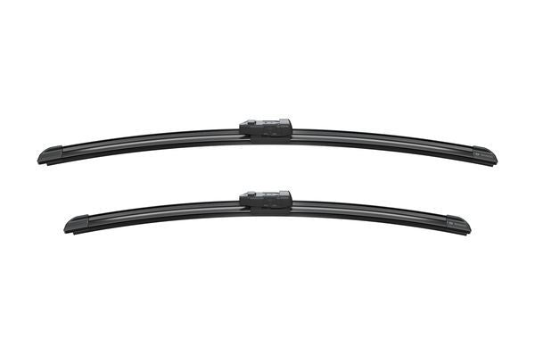 2 x BOSCH AEROTWIN A308S Flat Wiper Blades (Pair) 530/475mm Fits Seat VW