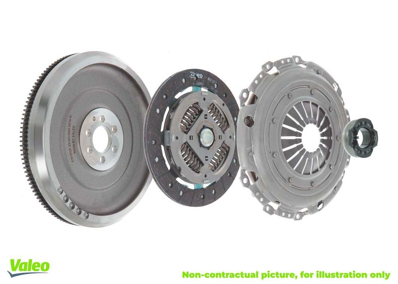 Valeo 835017 Clutch Conversion Kit 4 Piece Push 228.6mm Rigid Flywheel Cover