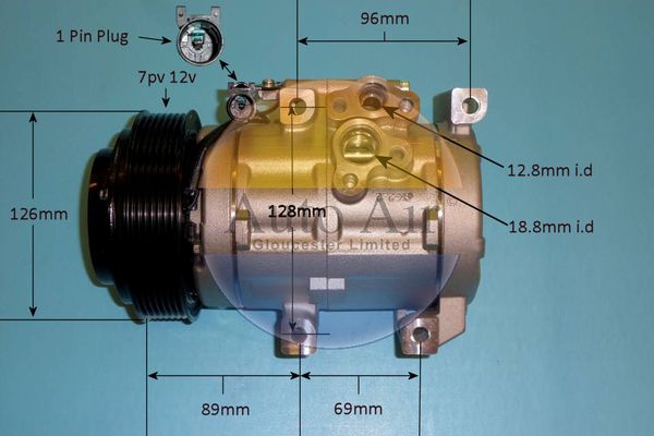 Auto Air 14-0200P A/C Air Con Compressor Air Conditioning For Hyundai iLoad i800