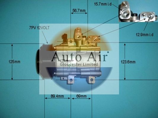 AUTO AIR 14-1441 Air Compressor A/C Air Con Air Conditioning Fits Kia Sorento