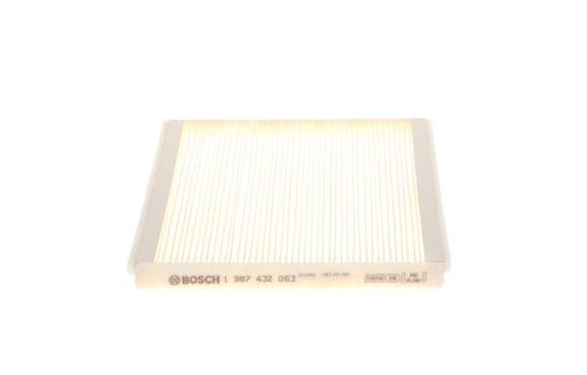 BOSCH 1987432063 Cabin Air Filter 202mm Length Particulate Fits Volvo S40 V40