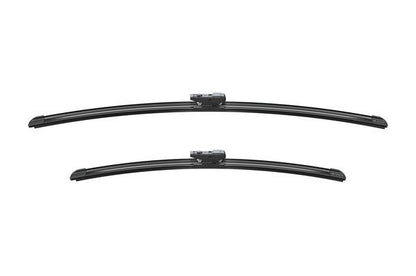 2 x BOSCH AEROTWIN A323S Flat Wiper Blades (Pair) 650/500mm Fits BMW Jaguar