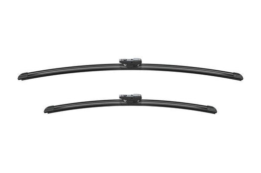 2 x BOSCH AEROTWIN A323S Flat Wiper Blades (Pair) 650/500mm Fits BMW Jaguar
