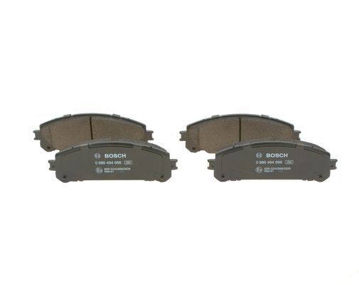 BOSCH 0986494686 Brake Pad Set For Disc Front 17.5mm Thickness Fits Lexus Toyota