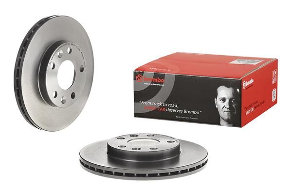 2x BREMBO 09.B463.11 Brake Disc Front For Dacia Duster Renault Duster Megane