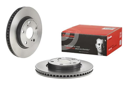 2x BREMBO 09.B520.11 Brake Disc Front Vented Fits Toyota Prius Plus RAV4