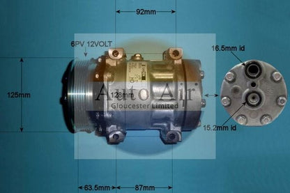 AUTO AIR 14-0081 Air Compressor A/C Air Con Air Conditioning Fits Jeep Cherokee