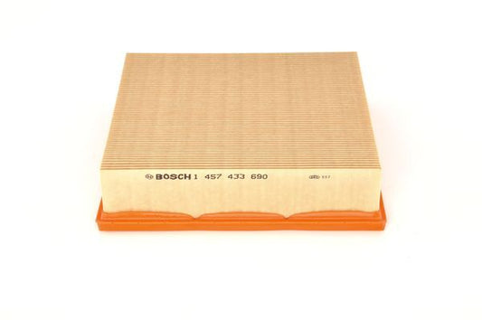 BOSCH 1457433690 Air Filter 224mm Fits Ford Transit LDV Convoy Metrocab Taxi