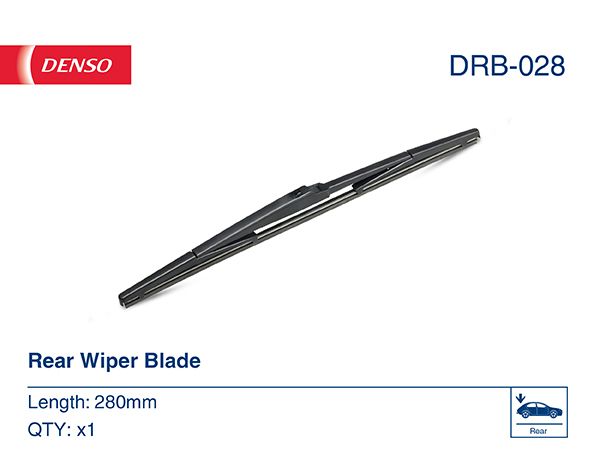 Wiper Blade Rear 280mm 11" Fits Aston Martin Cygnet Jeep Kia Rio Soul Toyota