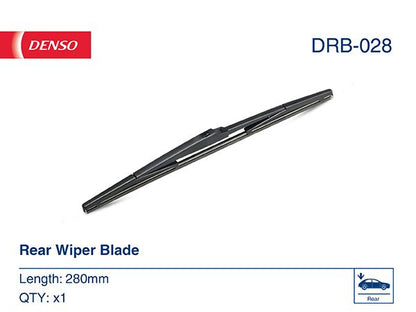 Wiper Blade Rear 280mm 11" Fits Aston Martin Cygnet Jeep Kia Rio Soul Toyota