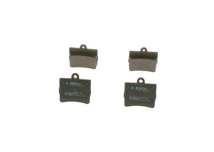 BOSCH 0986494017 Disc Brake Pad Set Rear Low-Metallic Fits Mercedes-Benz C-Class