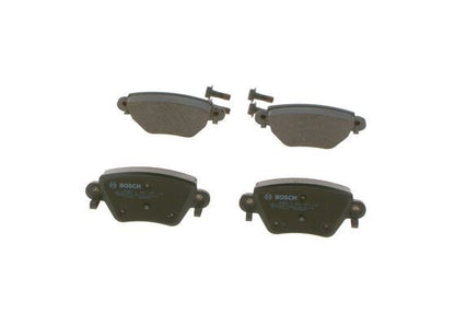 BOSCH 0986494046 Brake Pads Low-Metallic With Anti-Squeak Plate Fits FORD JAGUAR