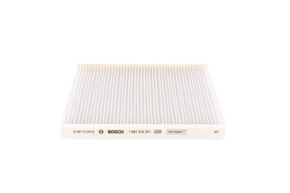 BOSCH 1987432251 Cabin Air Filter 230mm Particulate Fits Alfa Romeo Giulietta