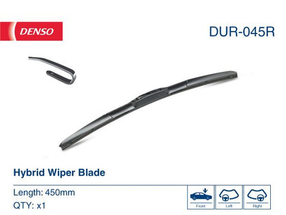 Wiper Blade Passenger Side 450mm 18" For Alfa Romeo Alpina Aston Martin MG DENSO
