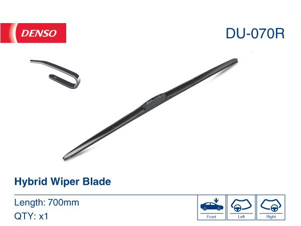 Wiper Blade Driver Side 700mm 28" Fits Ferrari FF Kia Lexus Subaru Suzuki DENSO