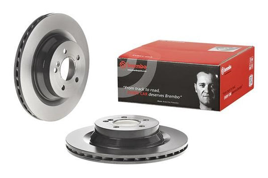 2x BREMBO 09.B745.41 Brake Disc Rear Vented Fits Mercedes-Benz CLS E-Class