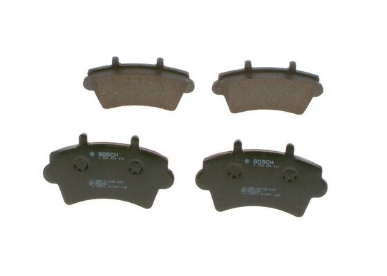 BOSCH 0986494031 Brake Pad Set For Disc Brake Front Fits Opel Renault Vauxhall