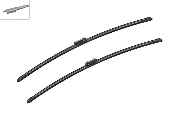 2 x BOSCH AEROTWIN A214S Flat Wiper Blades (Pair) 750/750mm Length Fits Ford