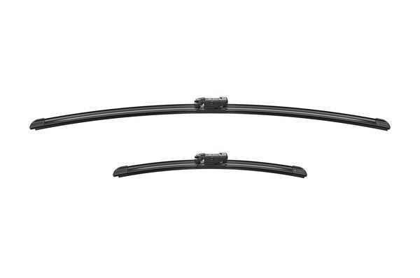 2 x BOSCH AEROTWIN A405S Flat Wiper Blades (Pair) 700/340mm Fits Ford Renault