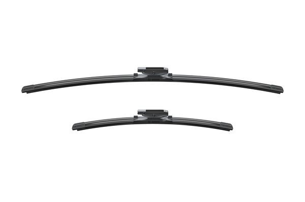 2 x BOSCH AEROTWIN A423S Flat Wiper Blades (Pair) 650/400mm Fits Citroen Renault