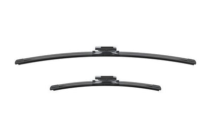2 x BOSCH AEROTWIN A423S Flat Wiper Blades (Pair) 650/400mm Fits Citroen Renault