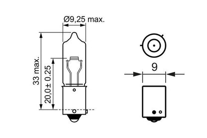 Bosch 1 987 302 533 Bulb